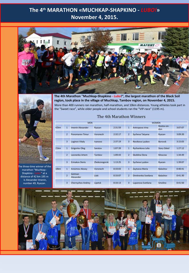 4 marathon Muchkap Shapkino 2015 en